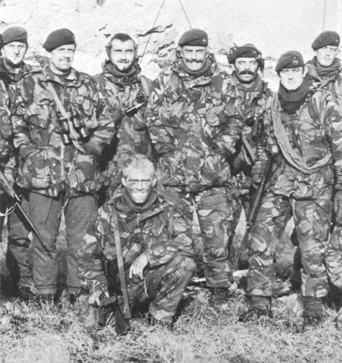 Royal Marines Falklands Era Strap, Green